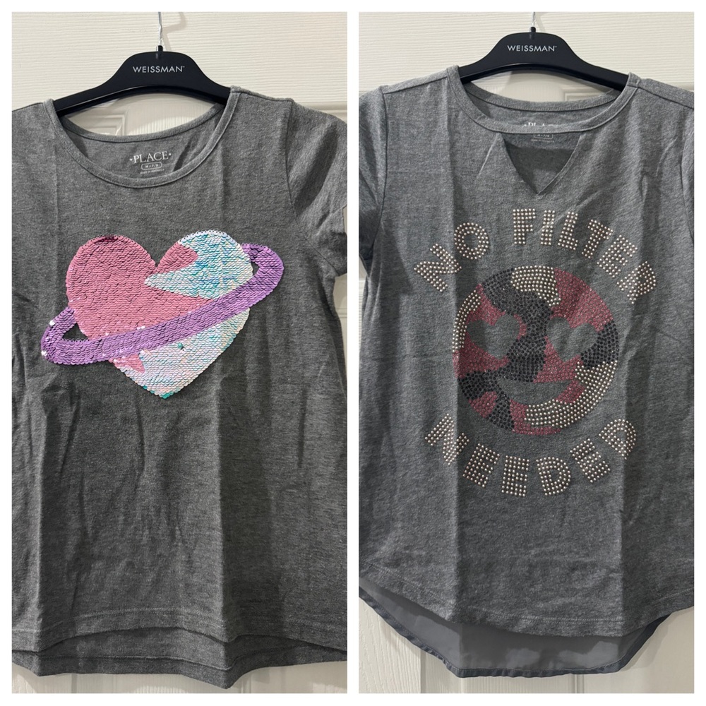 🩵Children’s Place T shirt bundle, size 7/8.